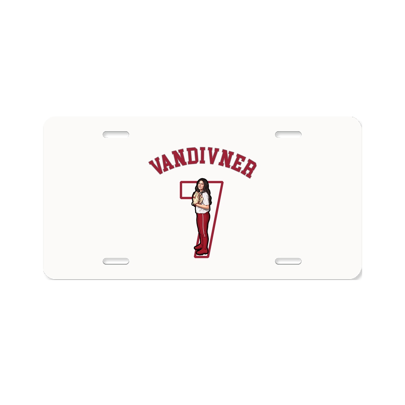 Aluminum License Plate