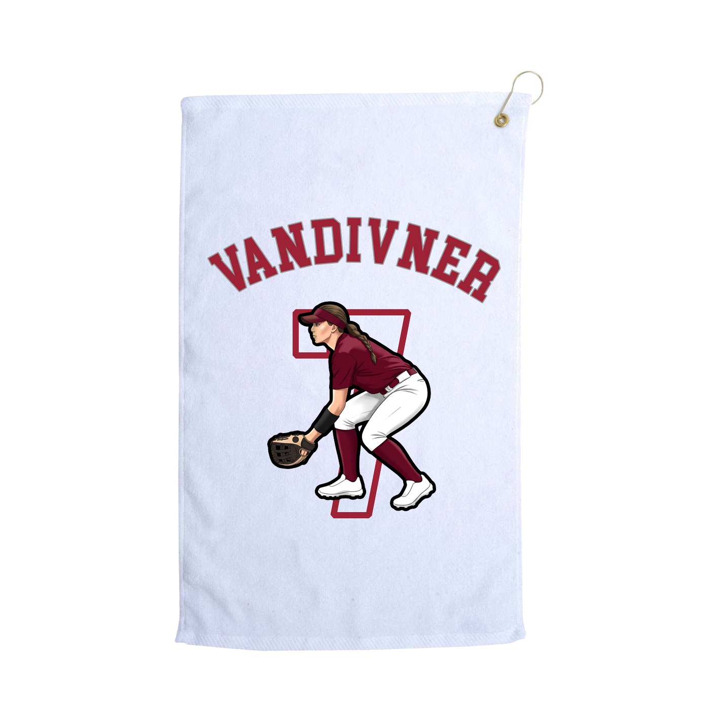 Terry Velour Golf Towel