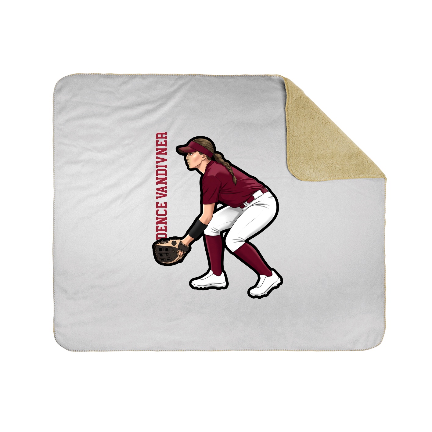 50x60 Sherpa Lined Throw Blanket