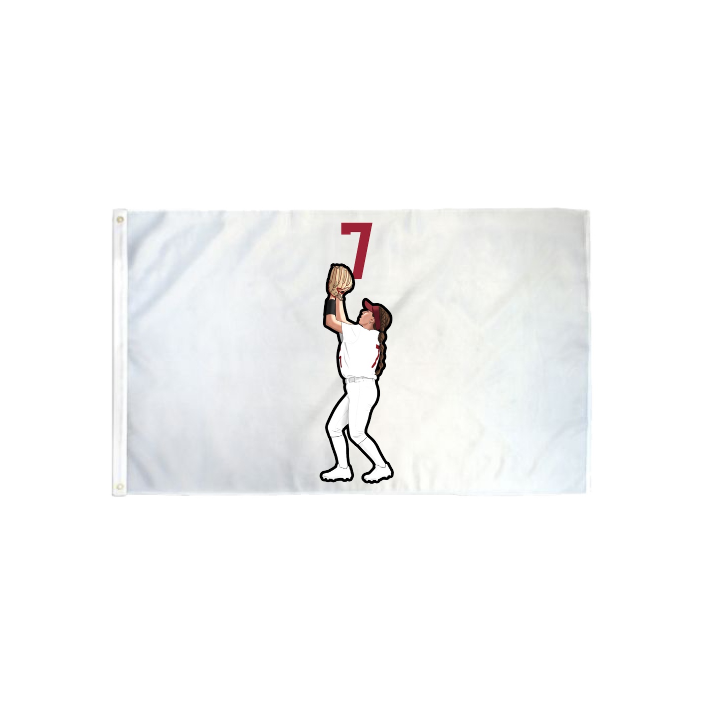 3x5 Flag — Number Top in Classic