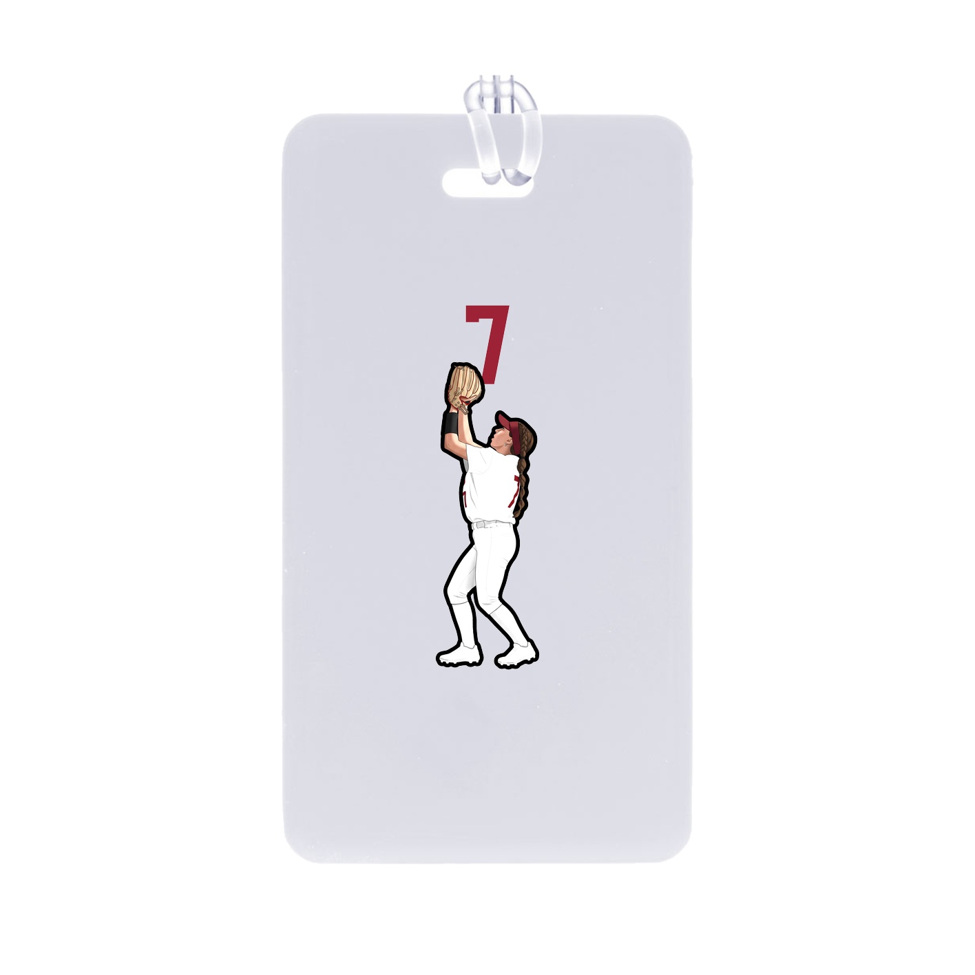 Bag Tag — Number Top in Classic