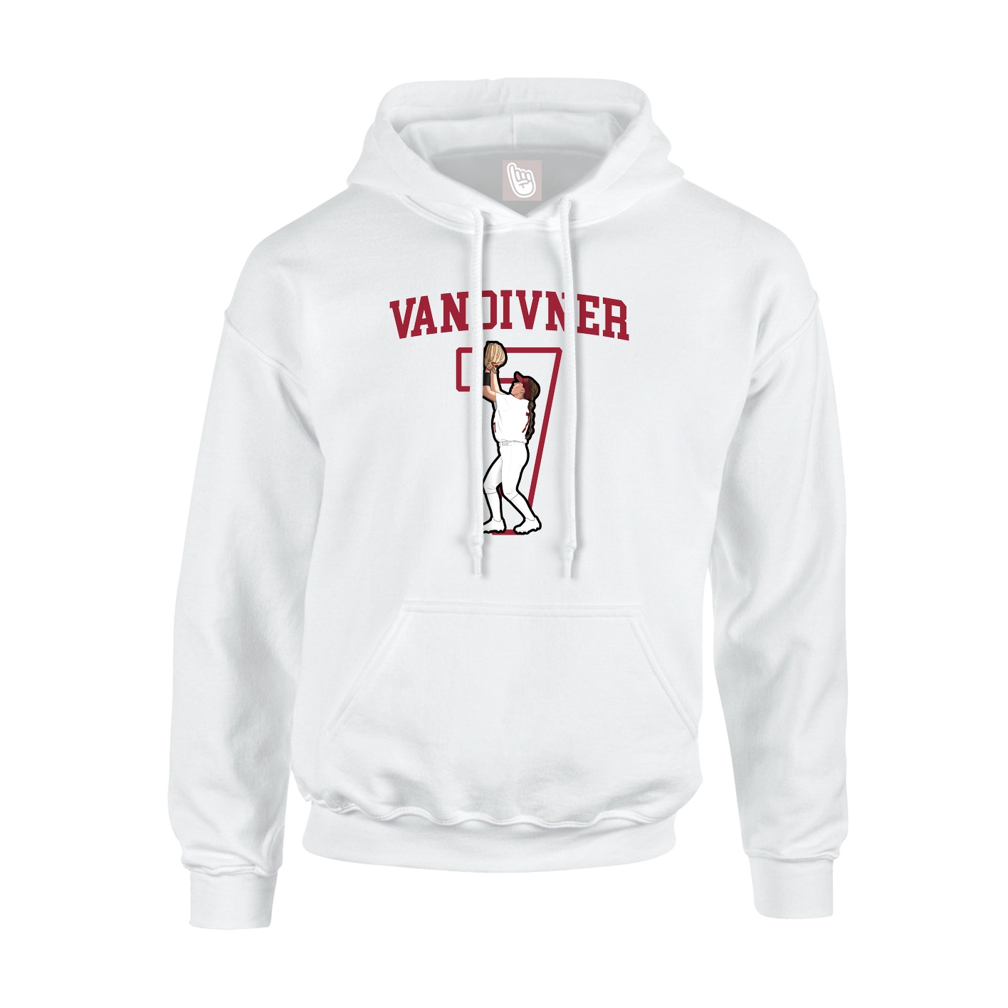 Youth Hoodie — Shirsey in White