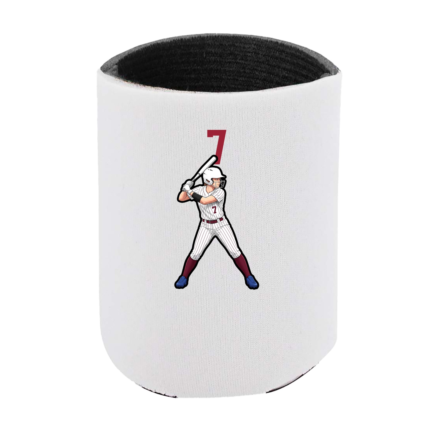 Can Holder — Number Top in White