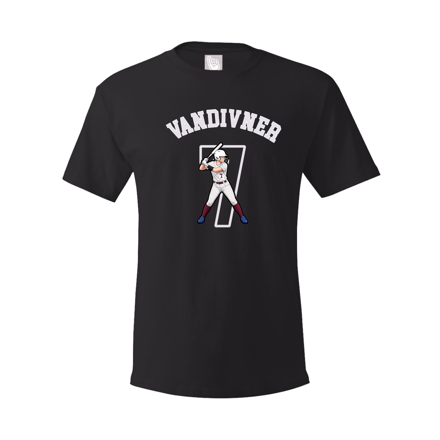 Youth Tee — Shirsey Arch in Black