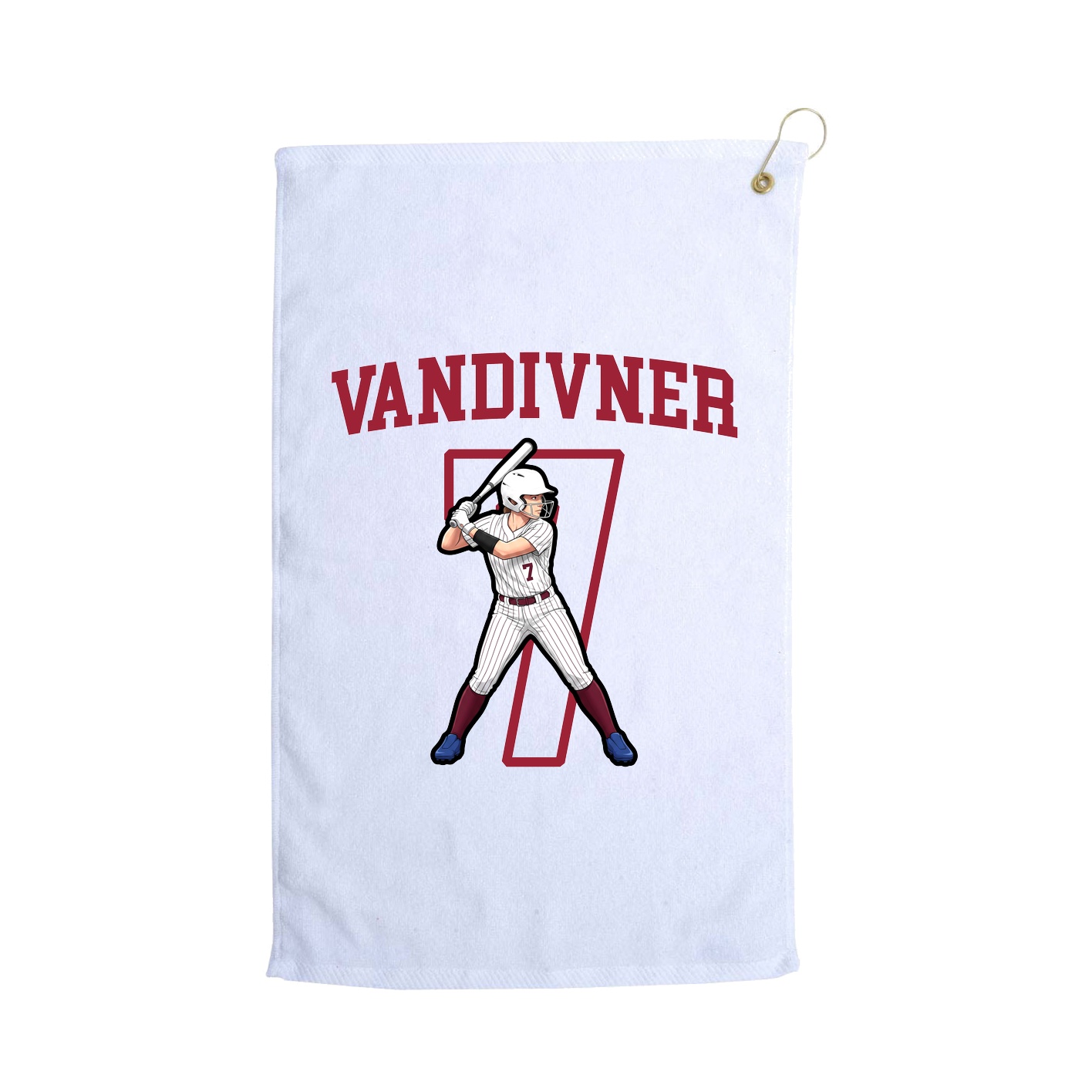 Golf Towel — Shirsey in White