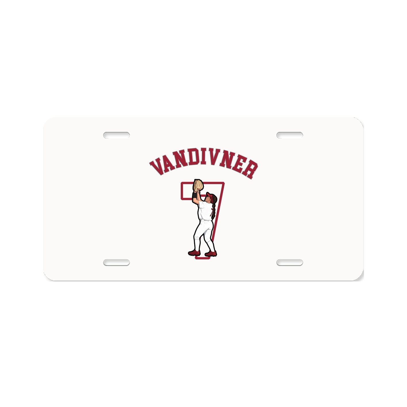License Plate — Shirsey Arch in Classic
