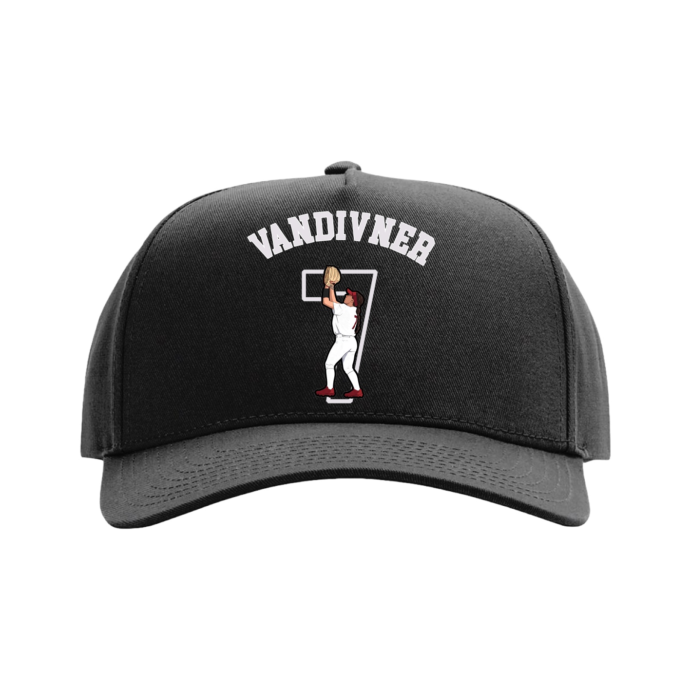Full Fabric Five-Panel Champ Cap