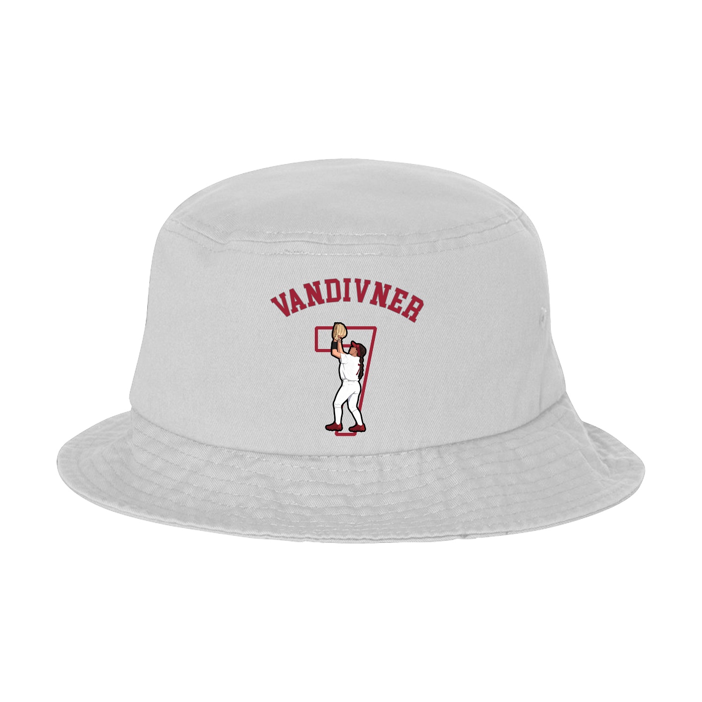 Bucket Cap — Shirsey Arch in White