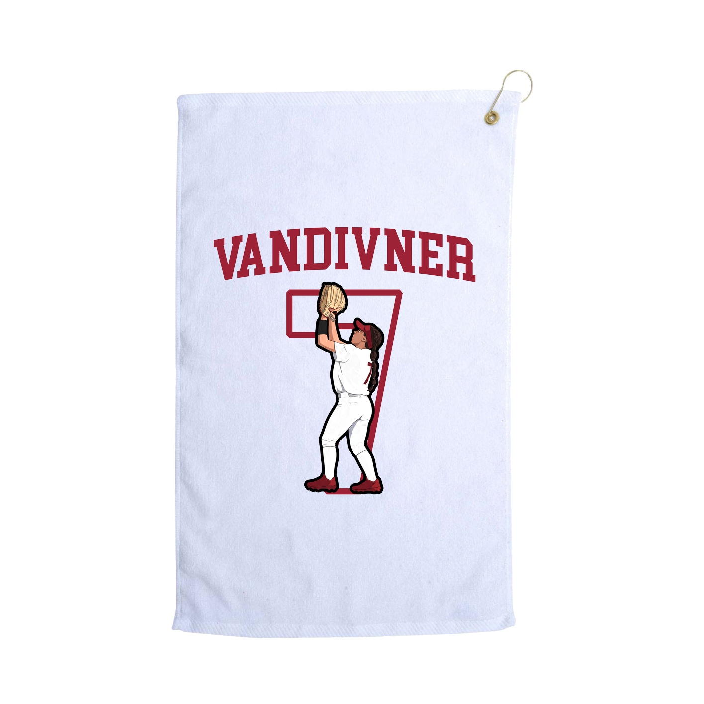 Golf Towel — Shirsey in White