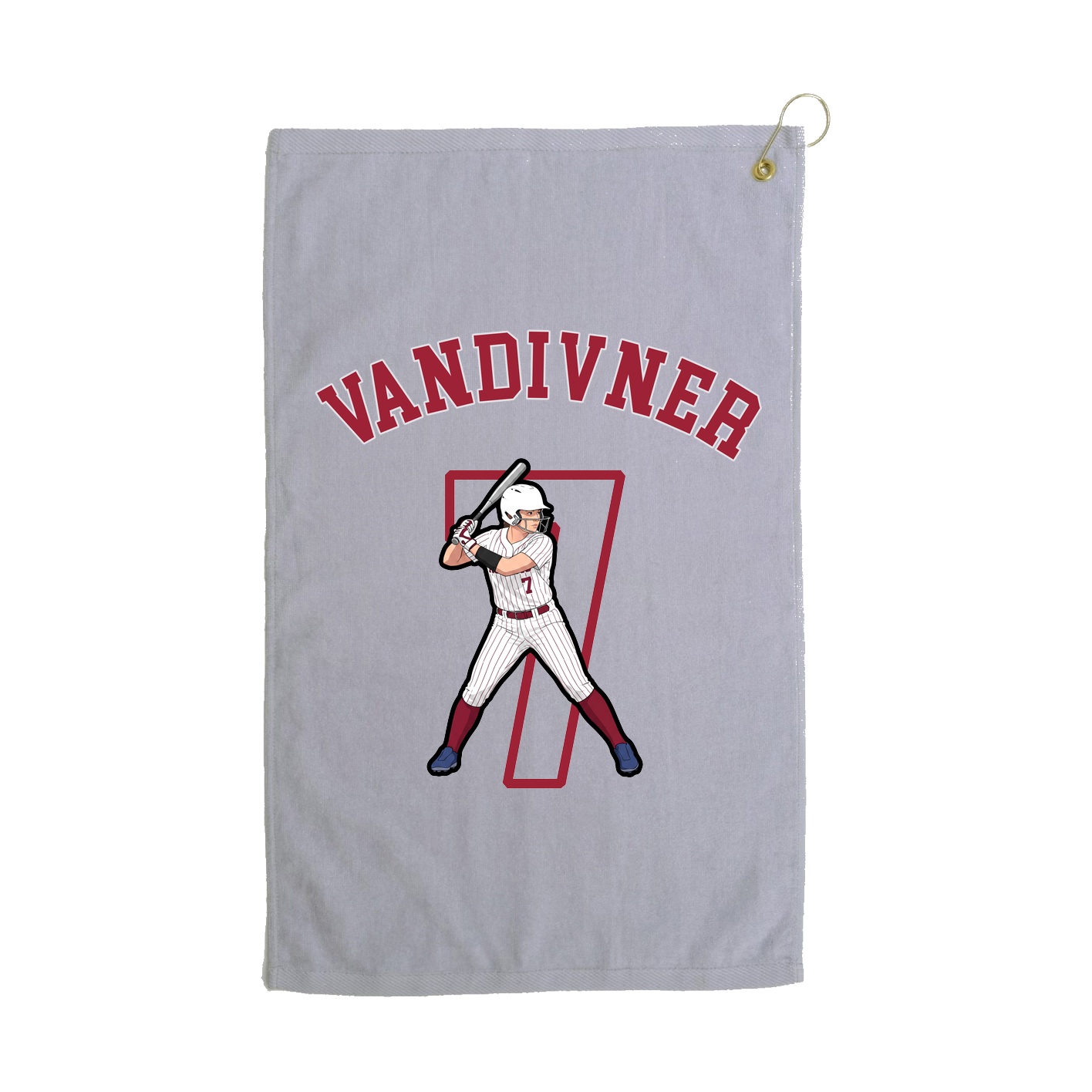 Golf Towel — Shirsey Arch in Grey