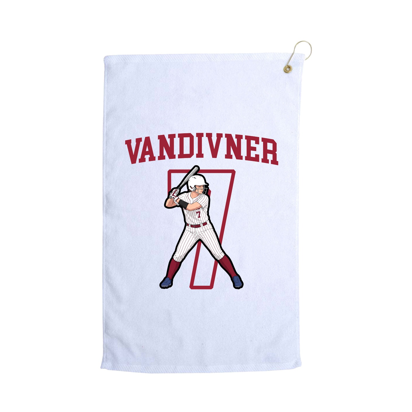 Golf Towel — Shirsey in White