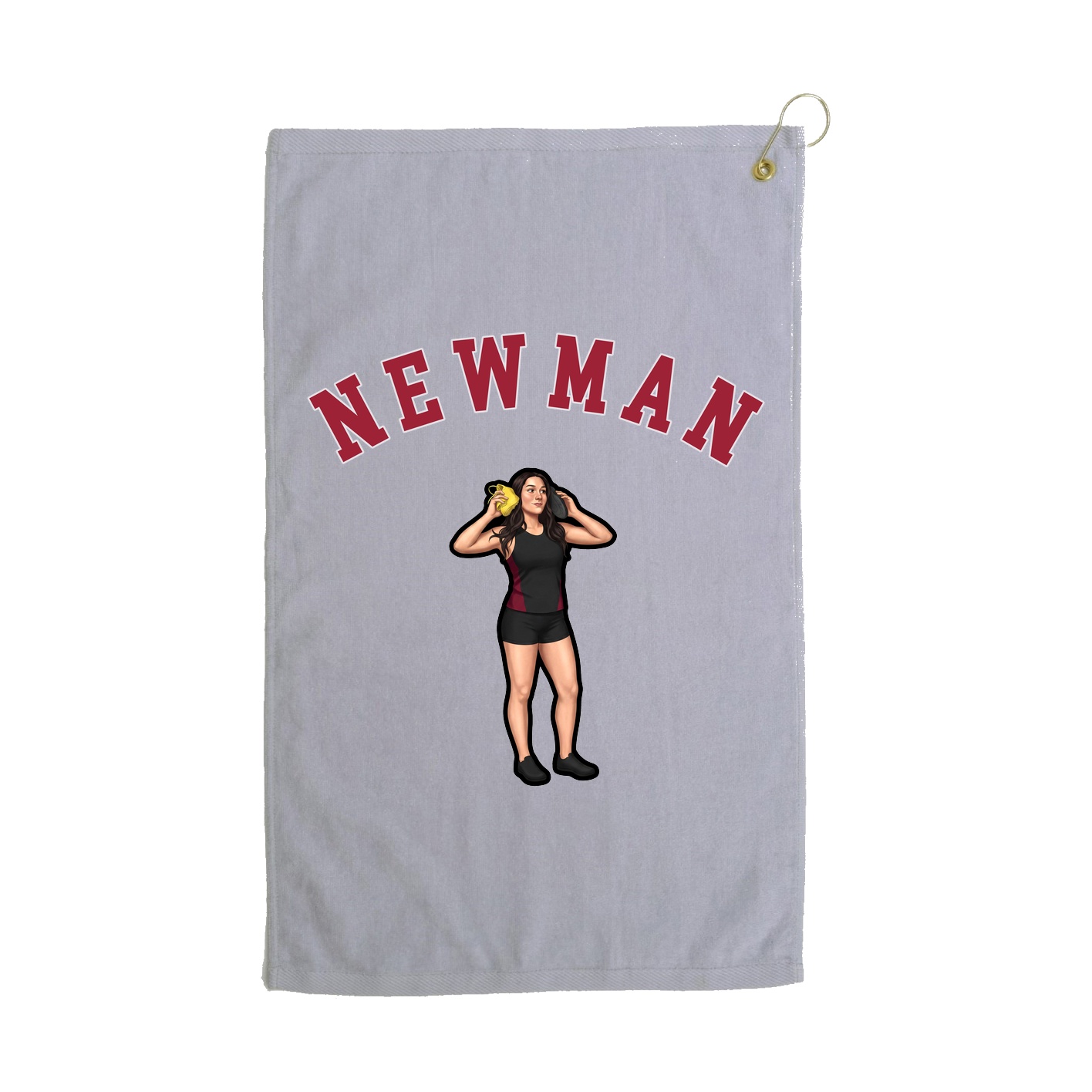 Golf Towel — Shirsey Arch in Grey