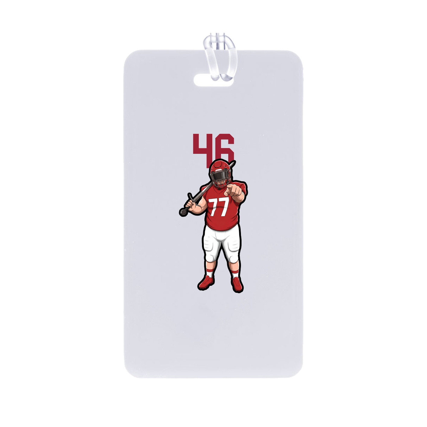 Bag Tag — Number Top in Classic