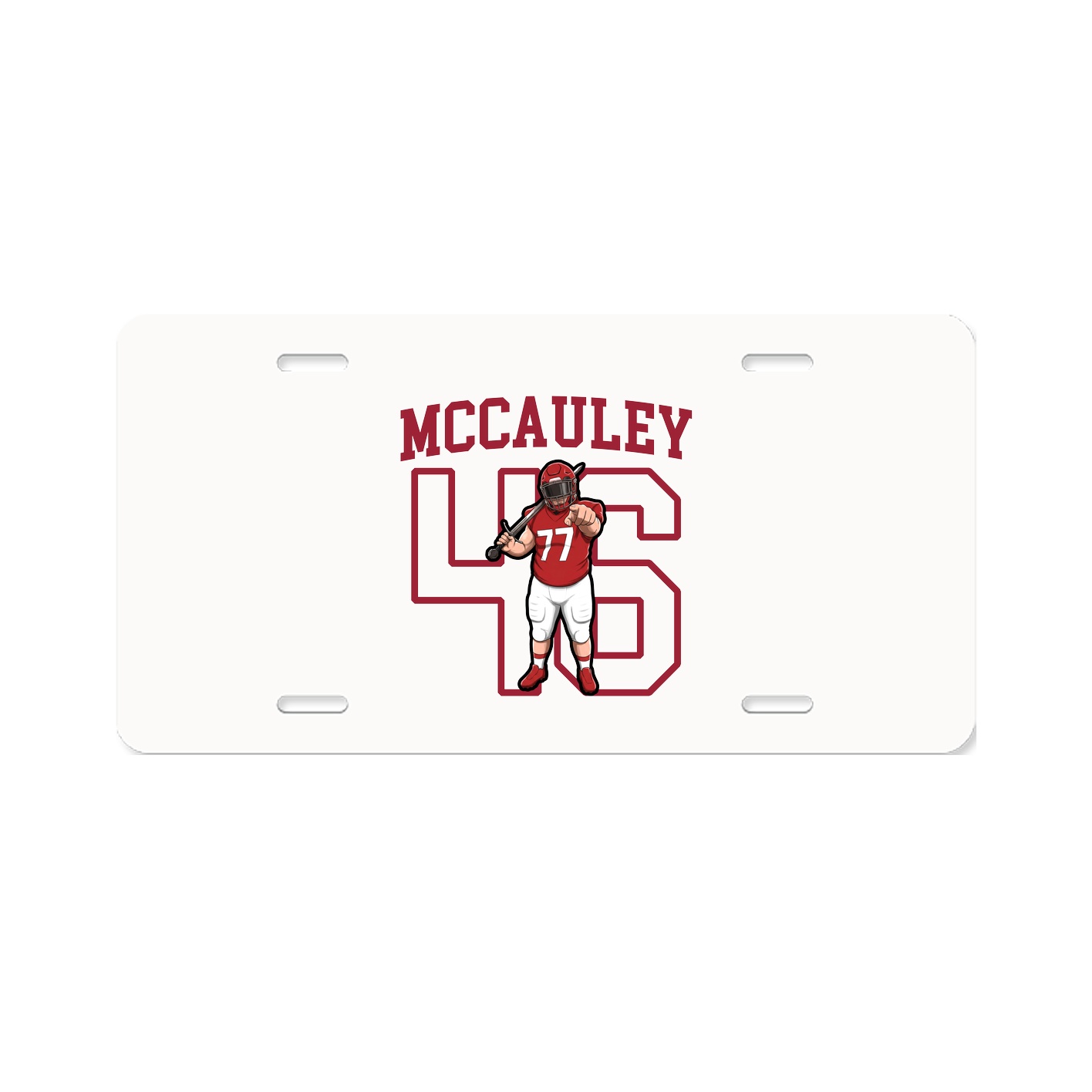 Aluminum License Plate