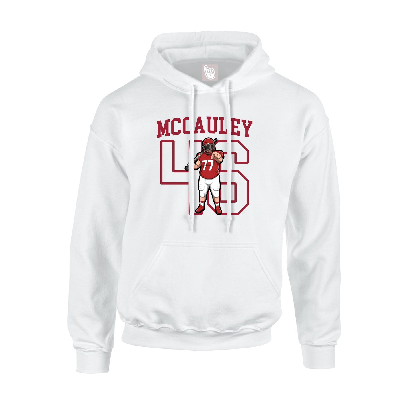 Youth Hoodie — Shirsey in White