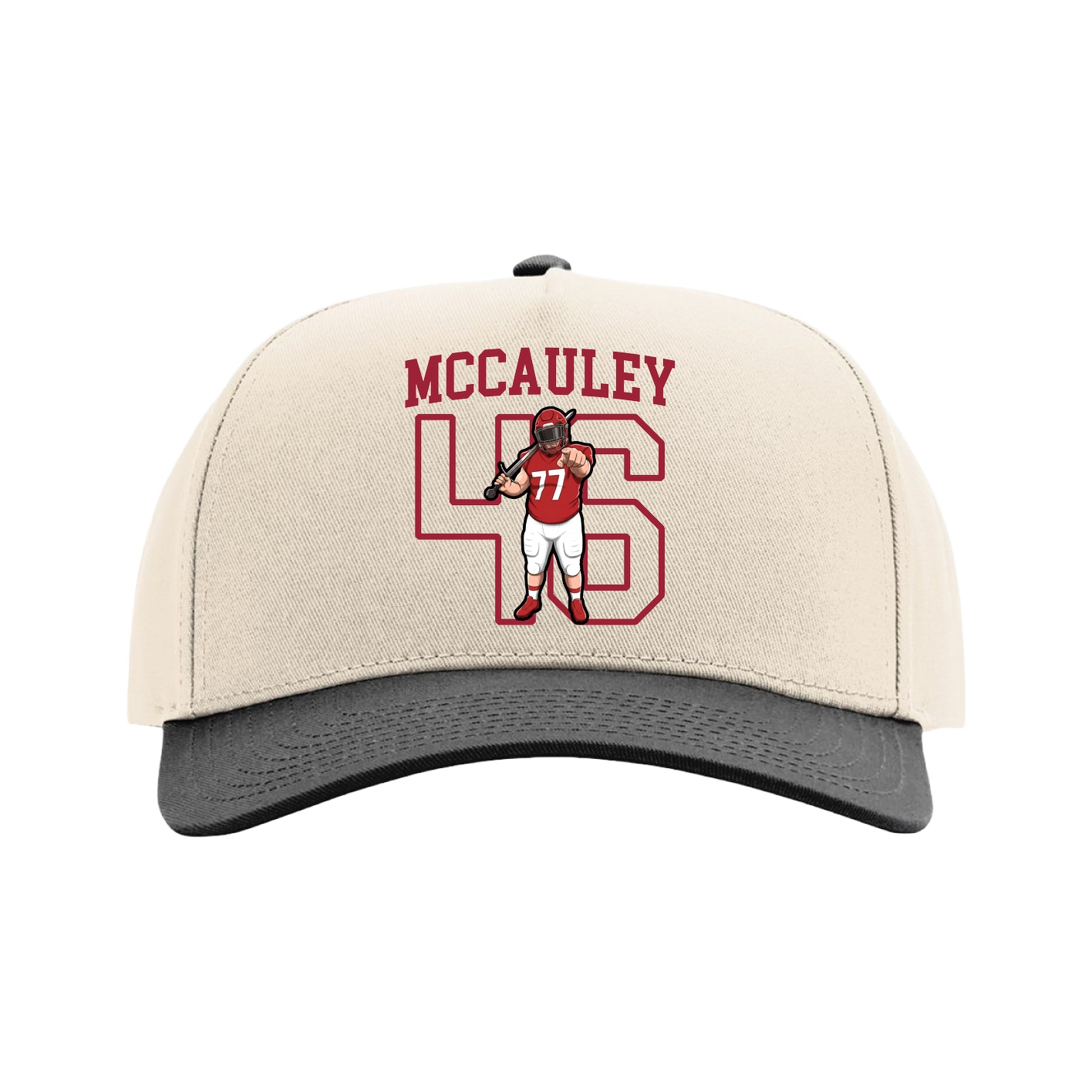 Full Fabric Five-Panel Champ Cap