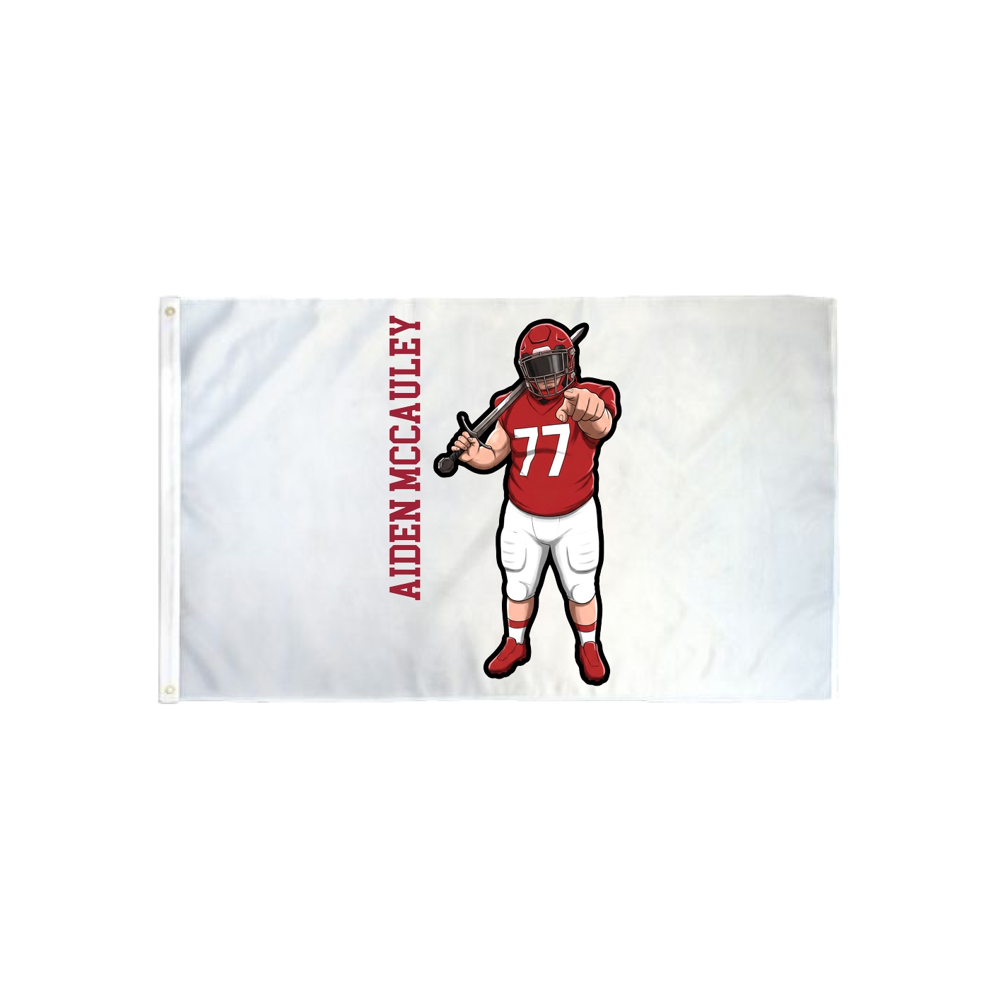 3x5 Flag — Name Vertical in Classic