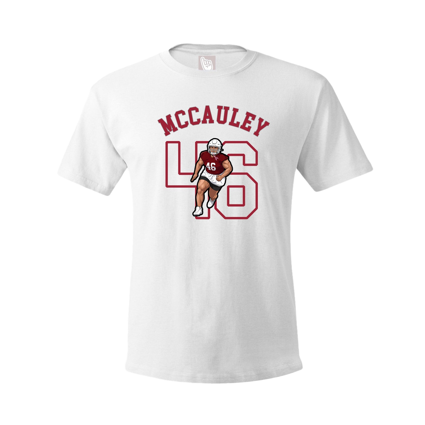Youth Tee — Shirsey Arch in White