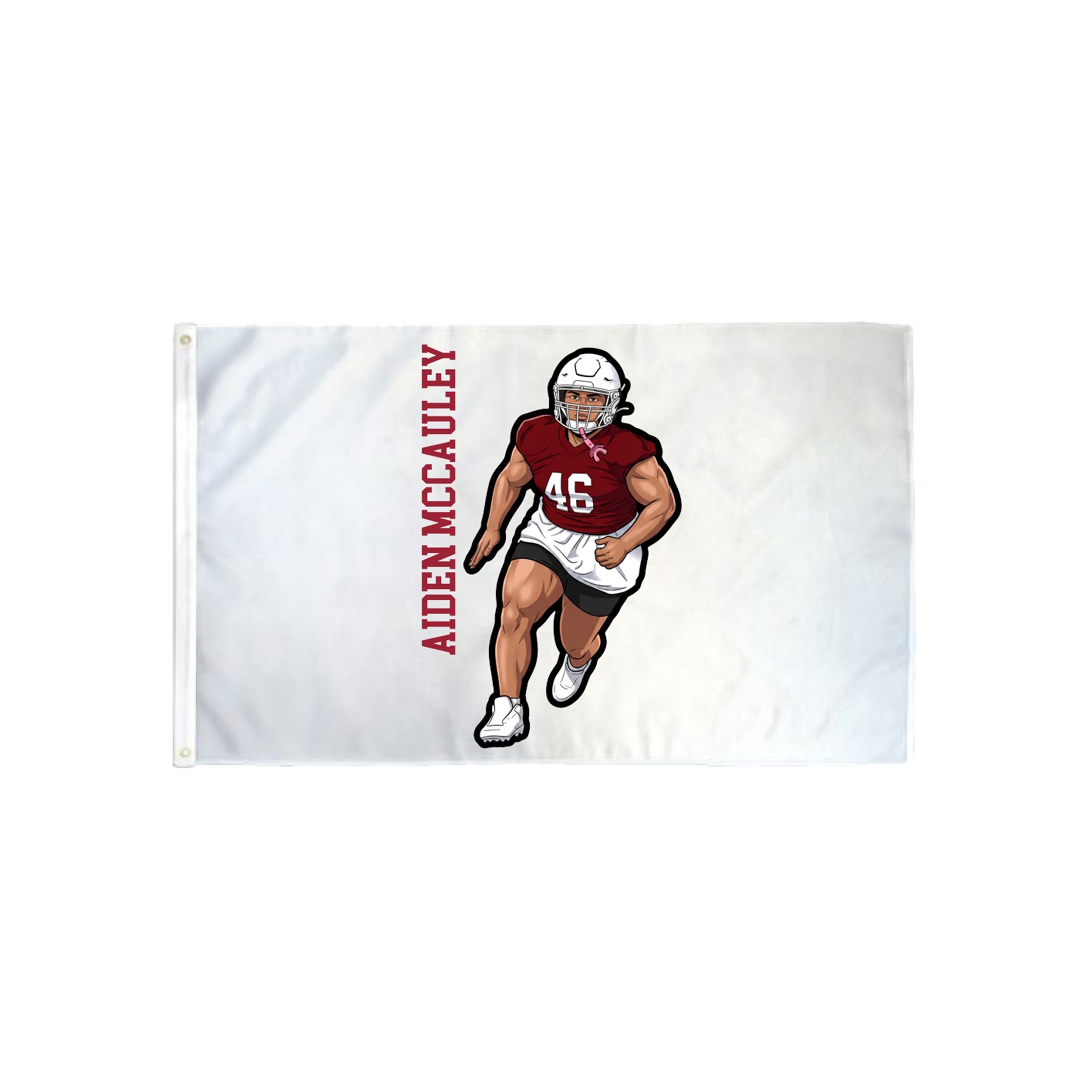 3x5 Flag — Name Vertical in Classic