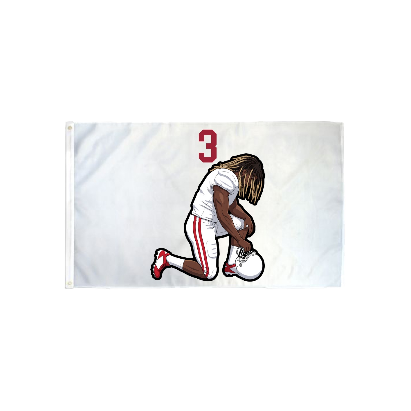3x5 Flag — Number Top in Classic