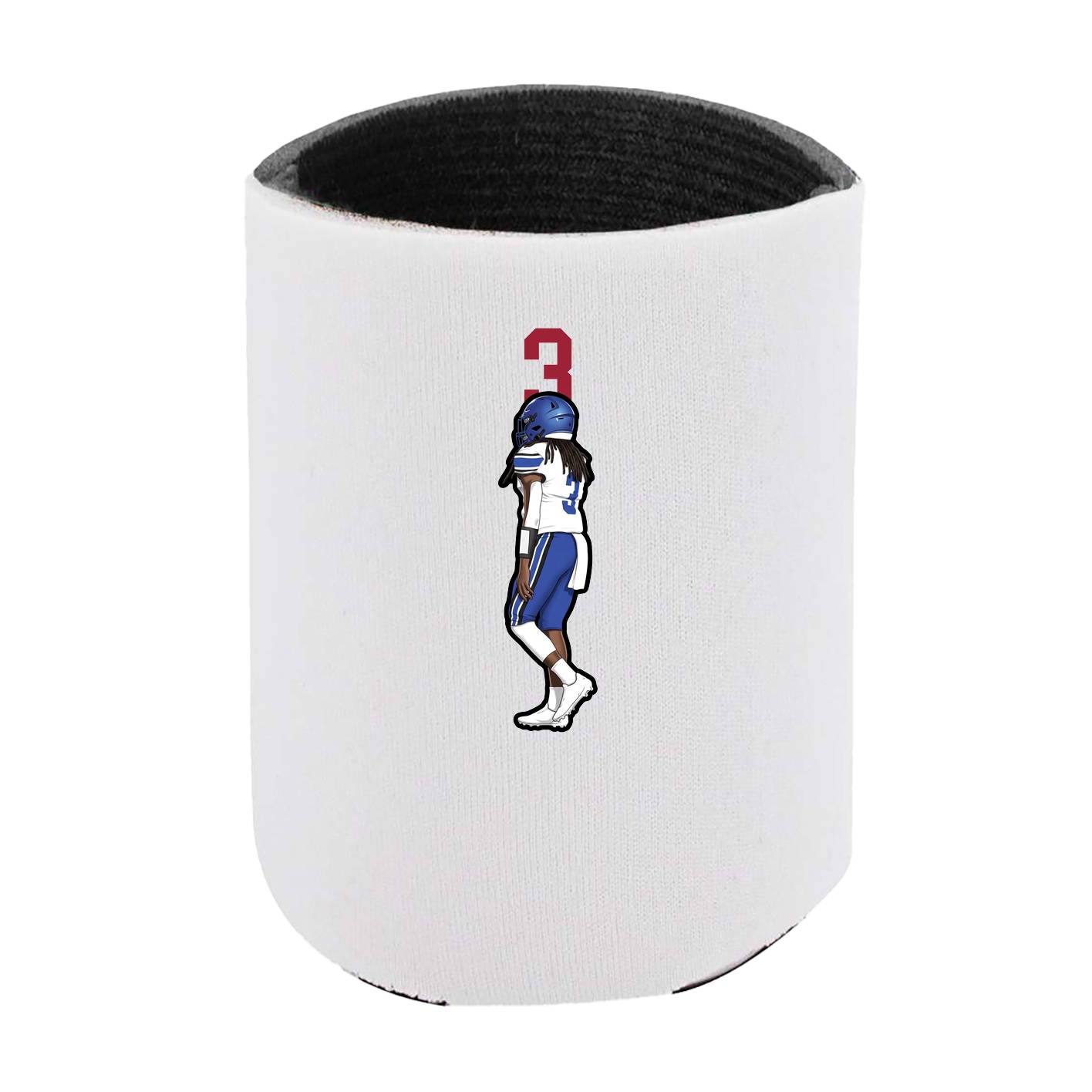 Can Holder — Number Top in White