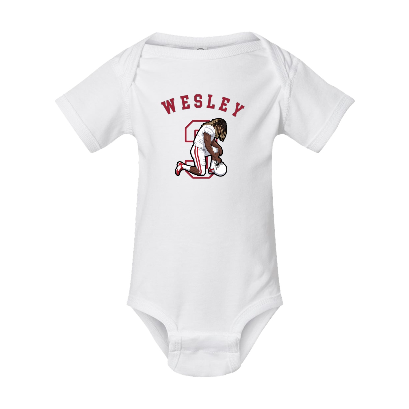 Baby Onesie — Shirsey Arch in White