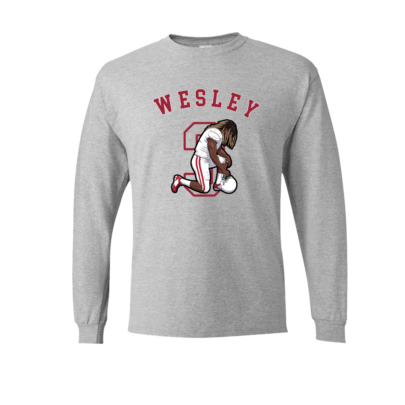 Long Sleeve Tee — Shirsey Arch in Grey