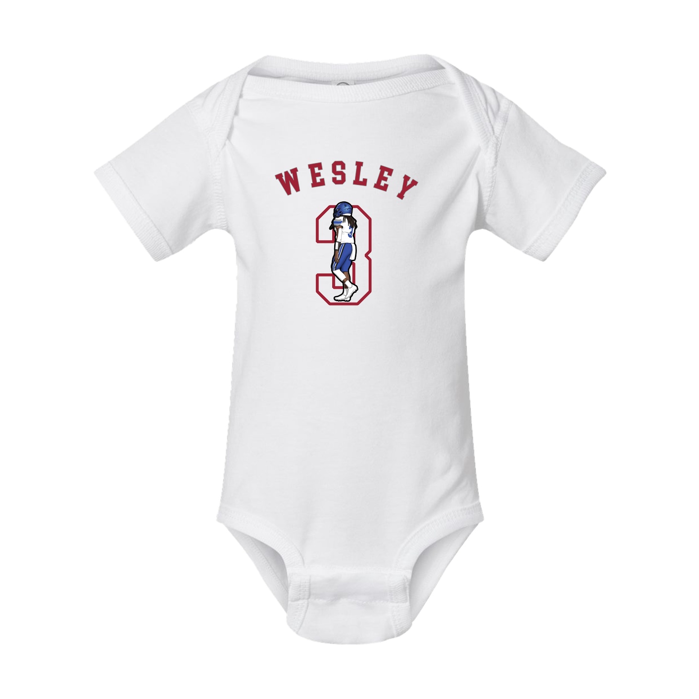 Baby Onesie — Shirsey Arch in White