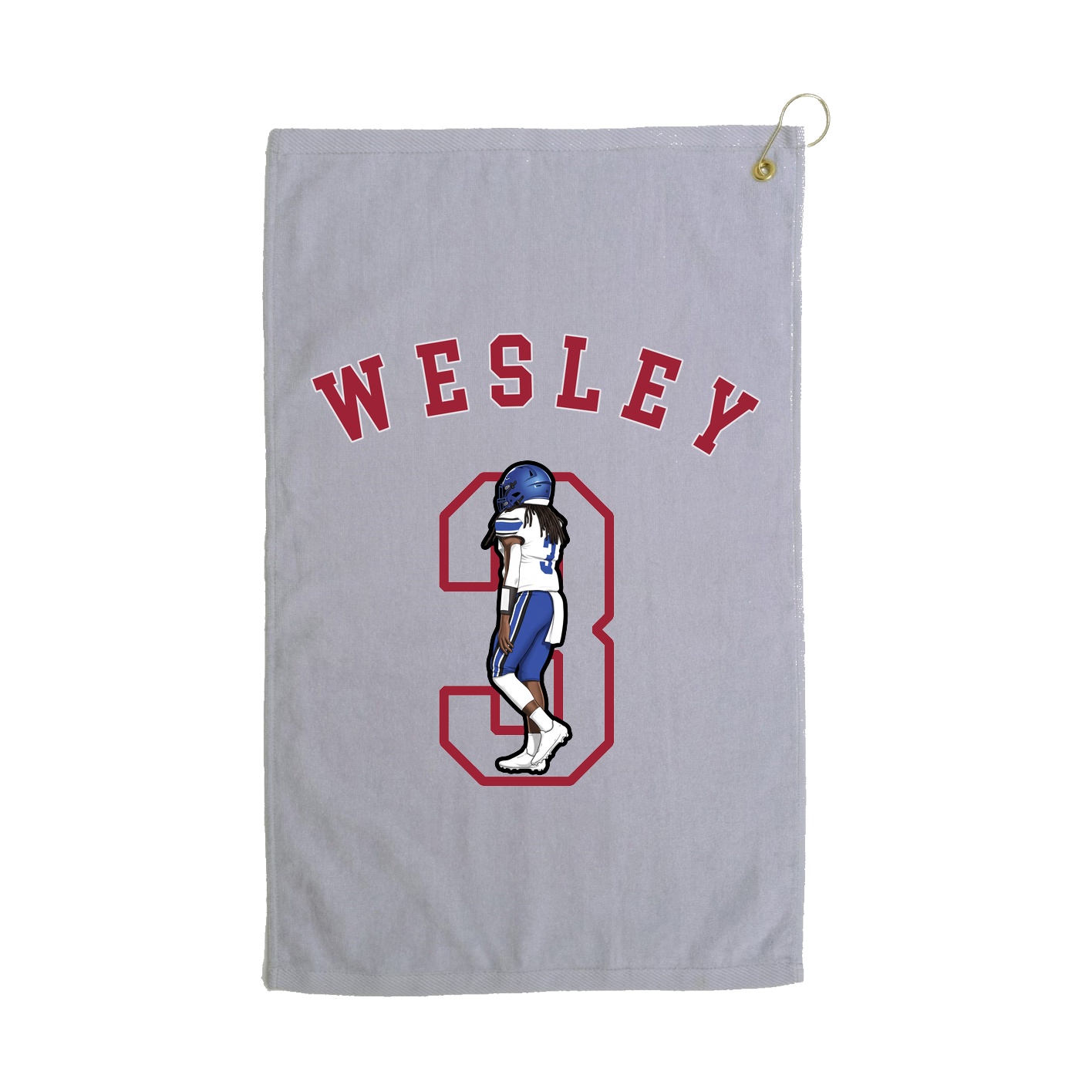 Golf Towel — Shirsey Arch in Grey