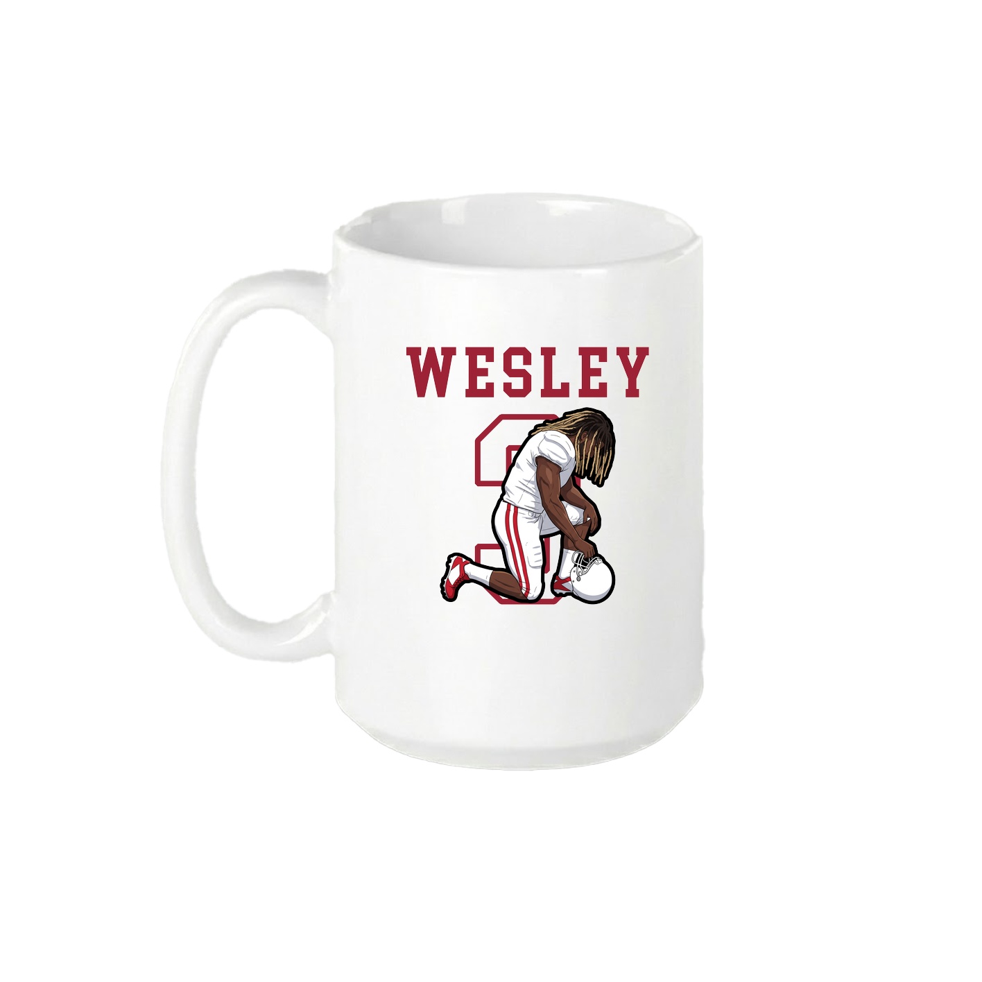 15oz Coffee Mug — Shirsey in White