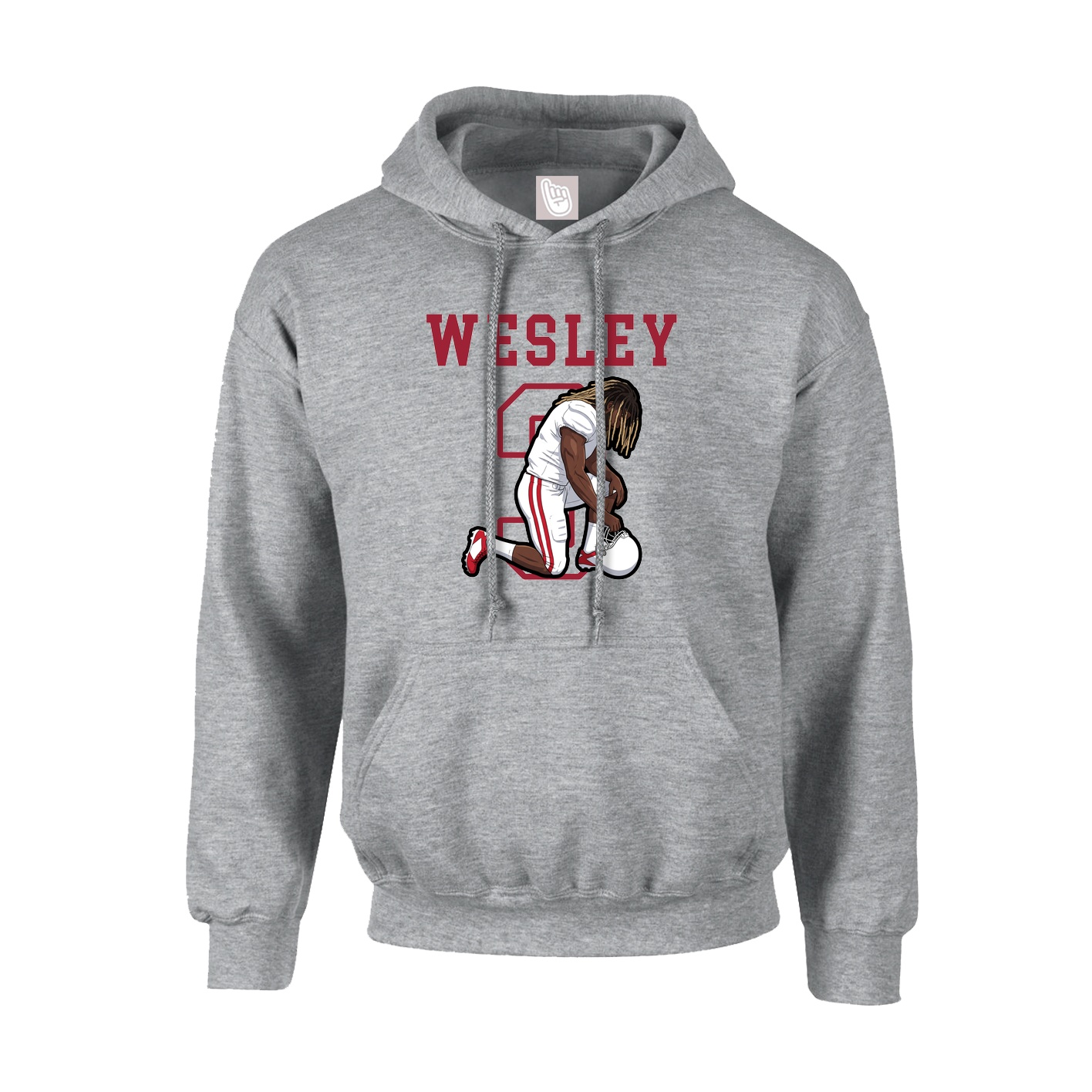 Hoodie — Shirsey in Grey