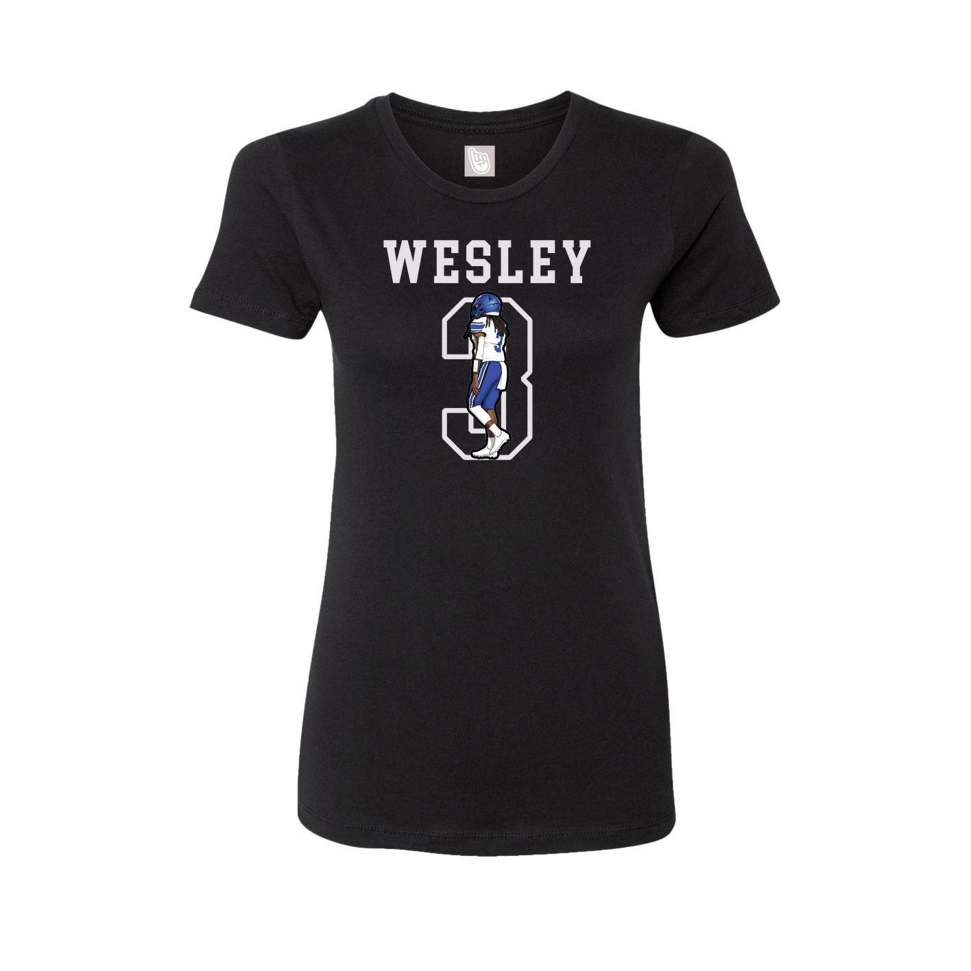 Fitted Women's Tee — Shirsey in Black