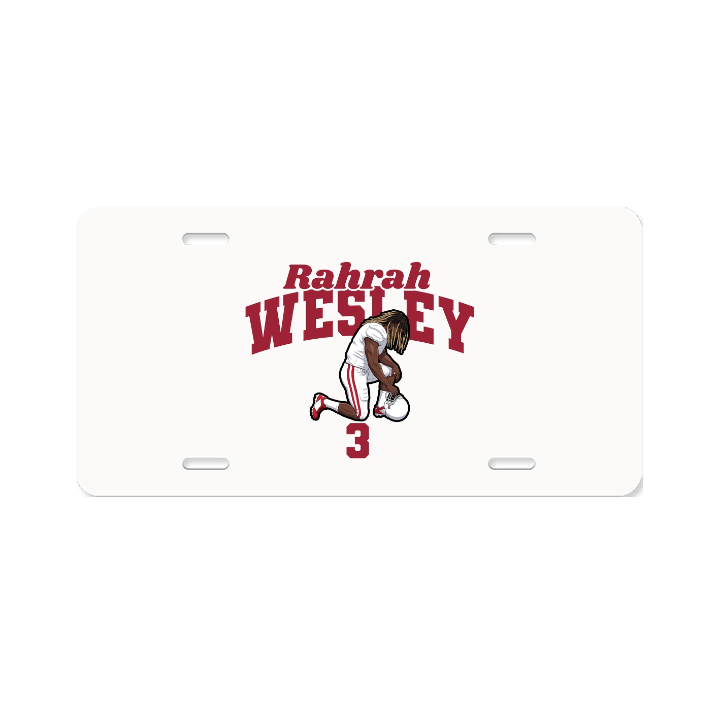 License Plate — Signature Arch in Classic