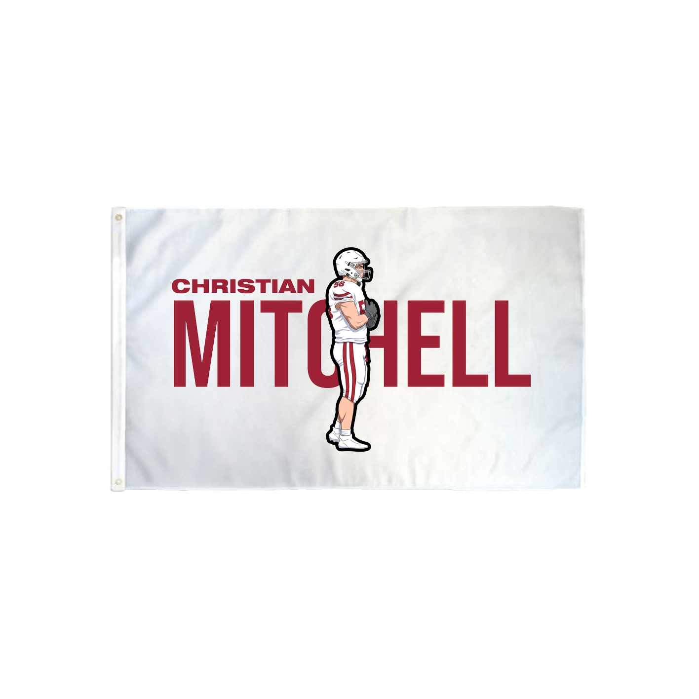 3x5 Flag — Player Name in Classic