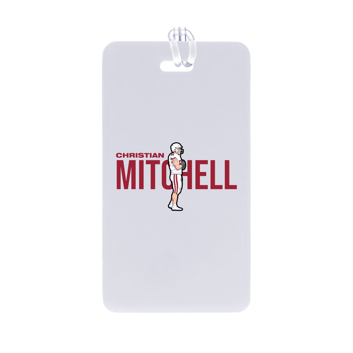 Bag Tag — Player Name in Classic