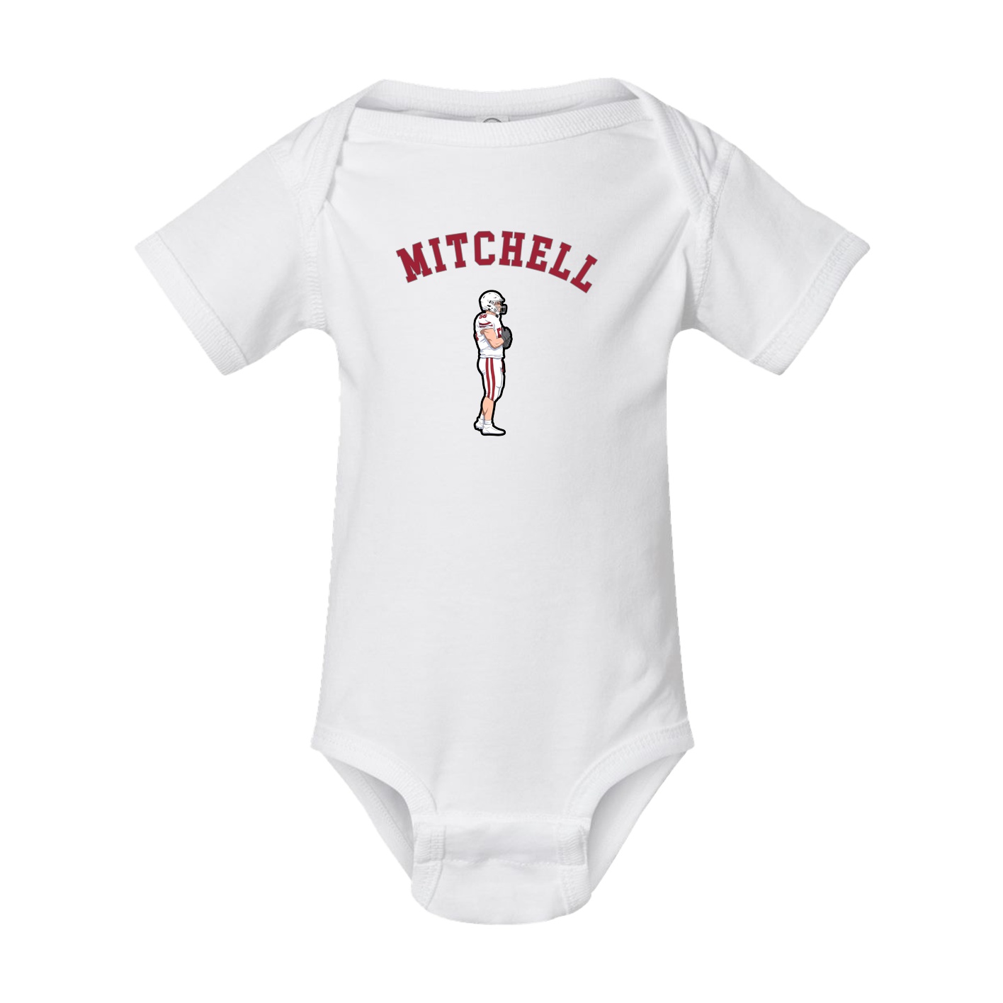 Baby Onesie — Shirsey Arch in White