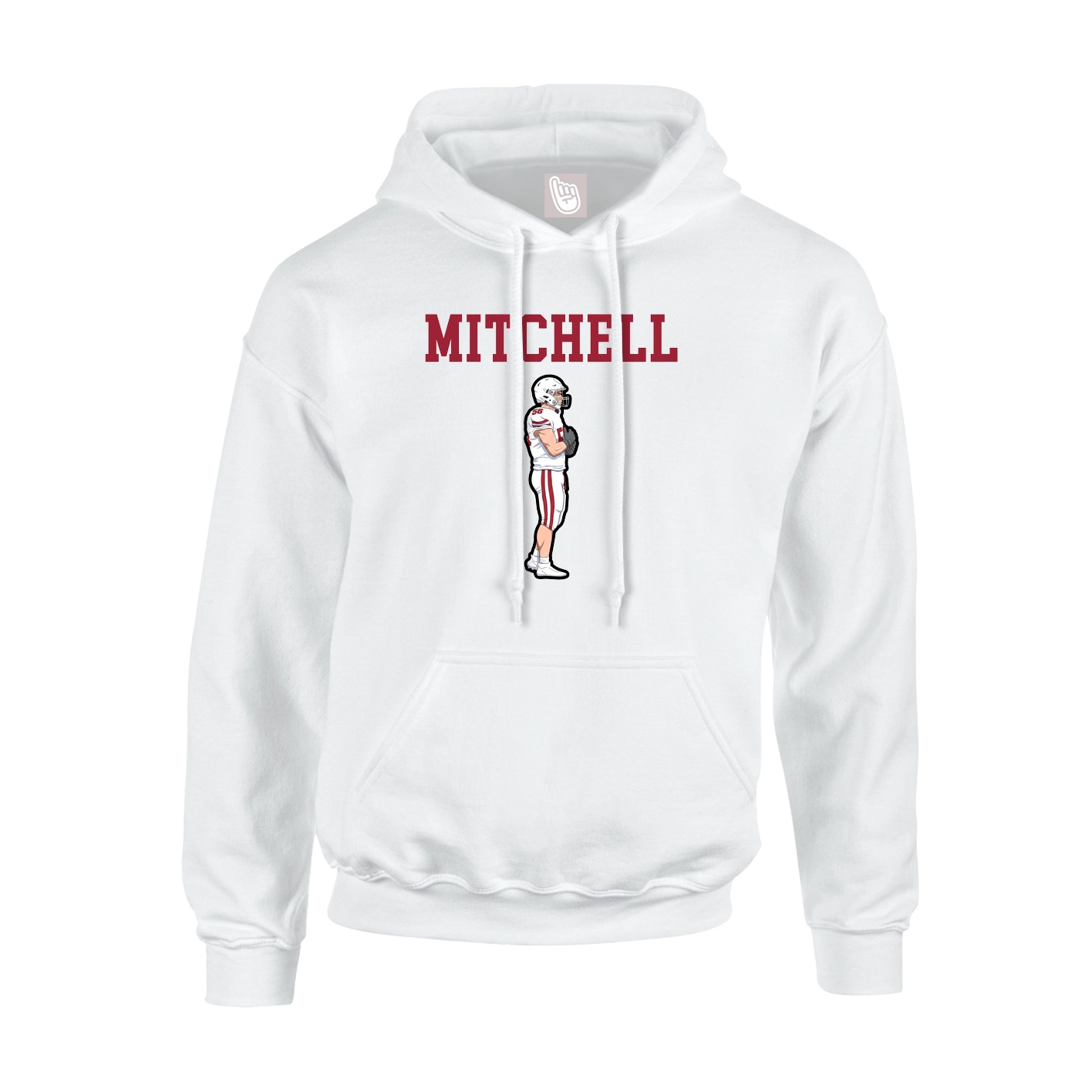 Youth Hoodie — Shirsey in White