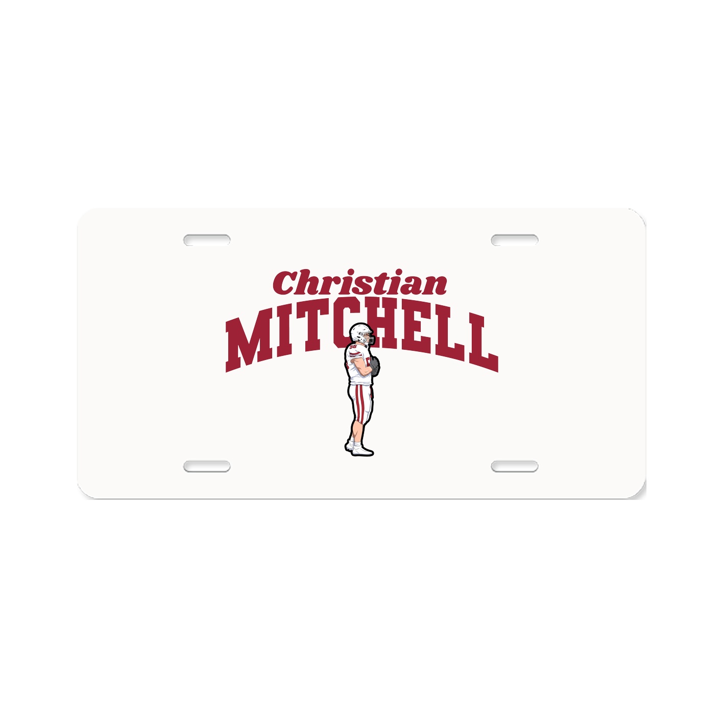 License Plate — Signature Arch in Classic