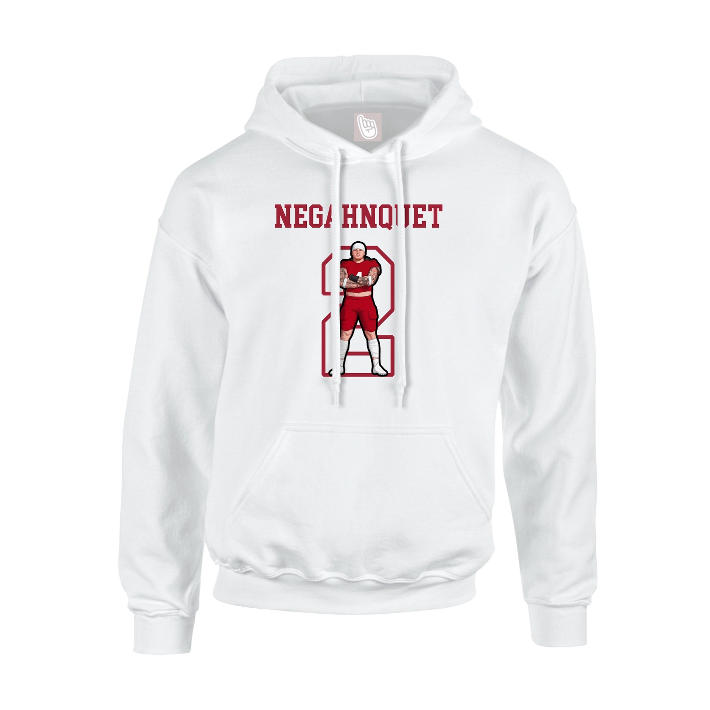 Youth Hoodie — Shirsey in White