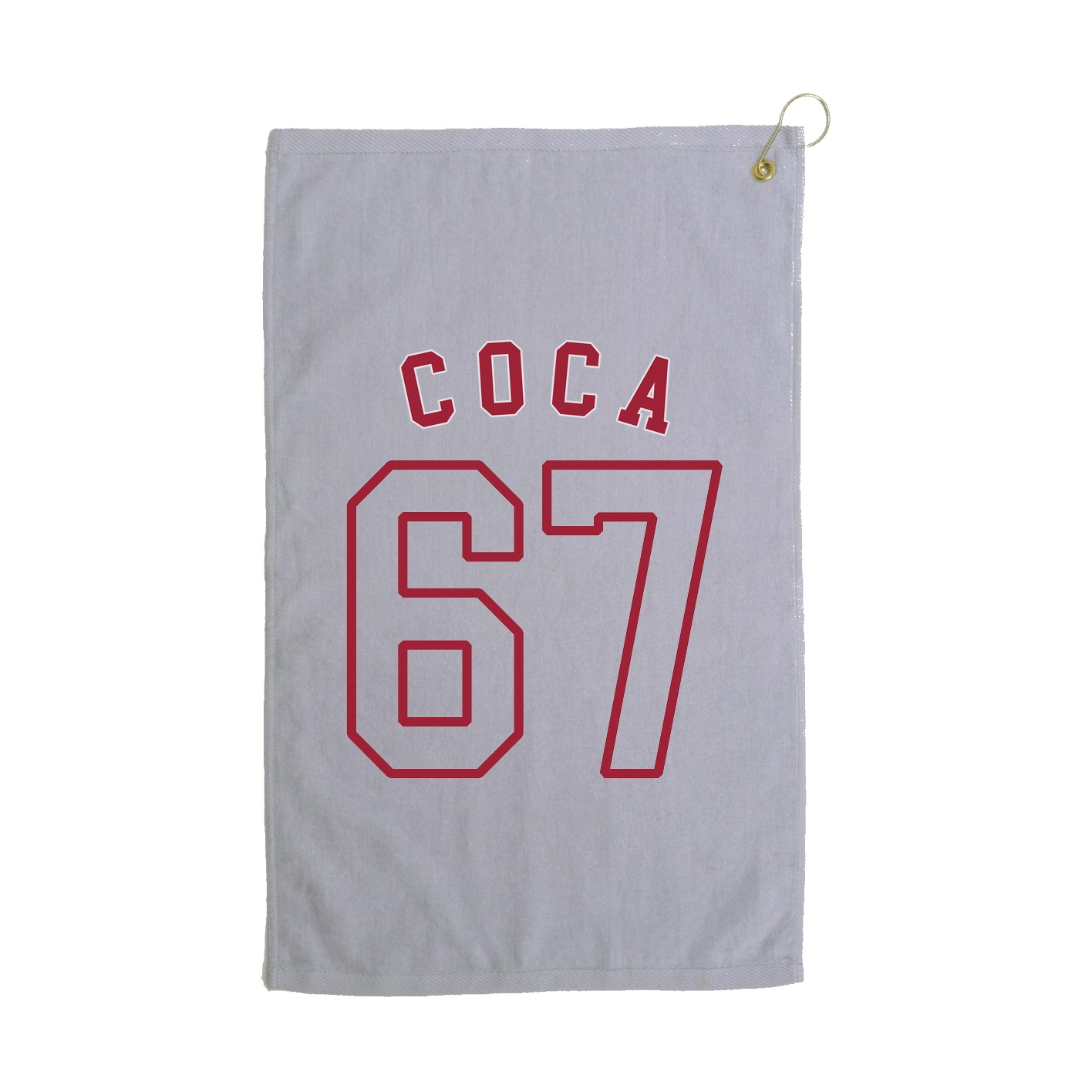 Golf Towel — Shirsey Arch in Grey