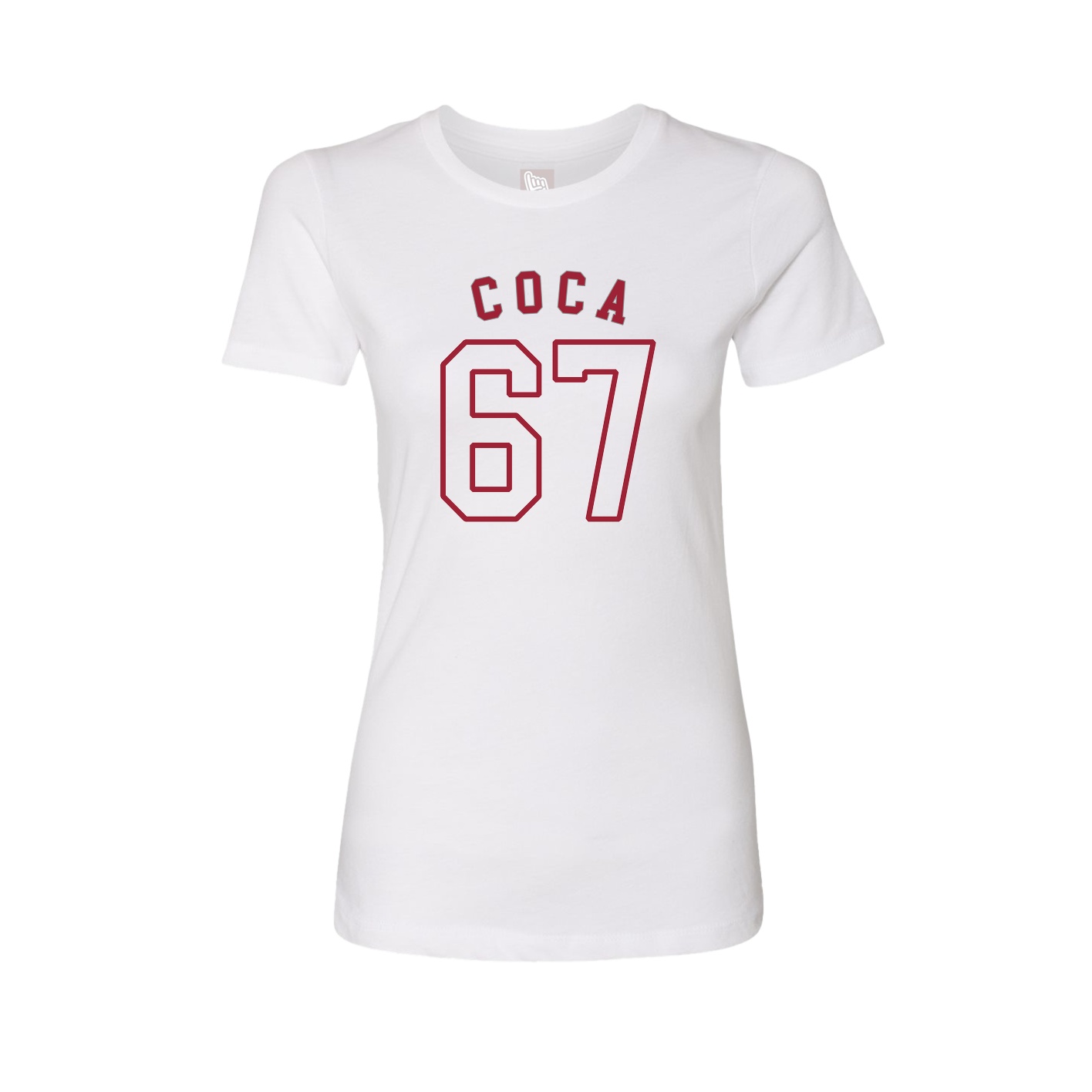 Womens Tee — Shirsey Arch in White