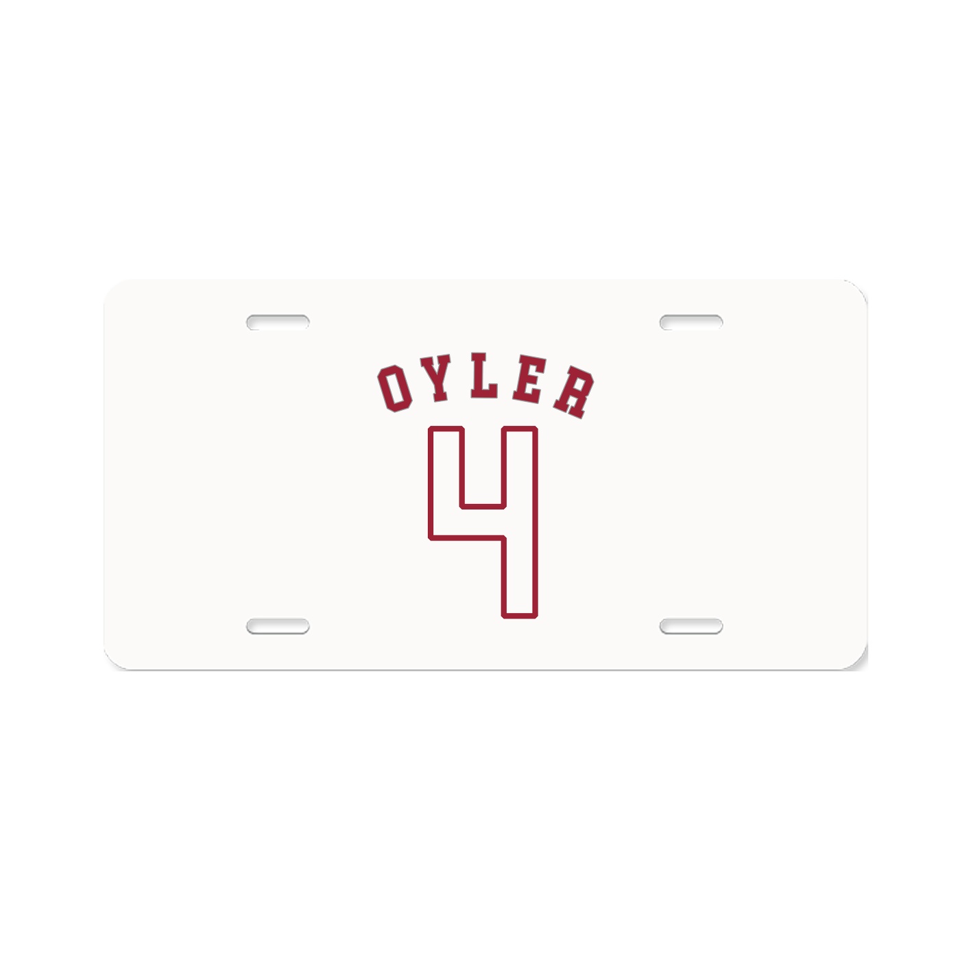 License Plate — Shirsey Arch in Classic