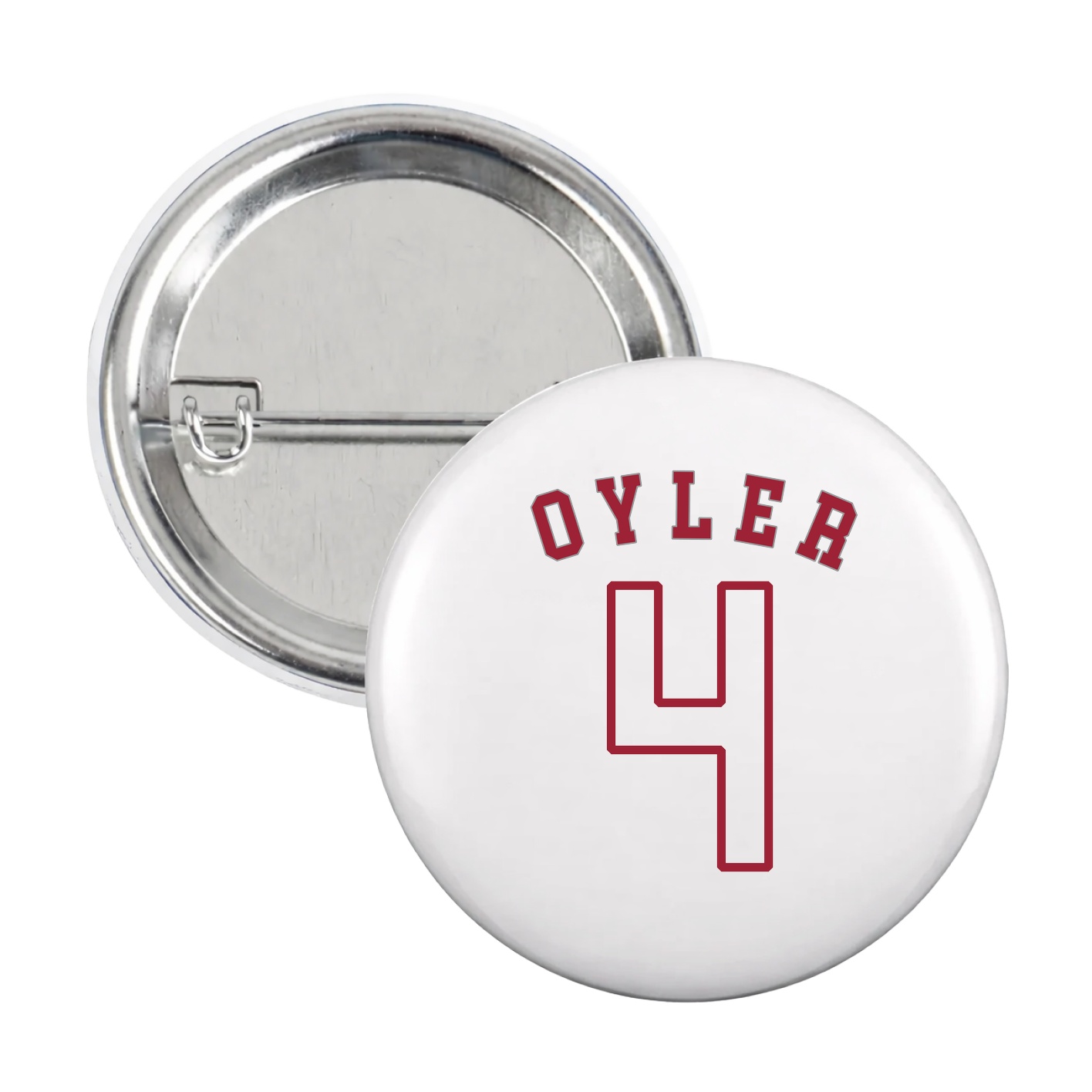 Game Day Button — Shirsey Arch in White