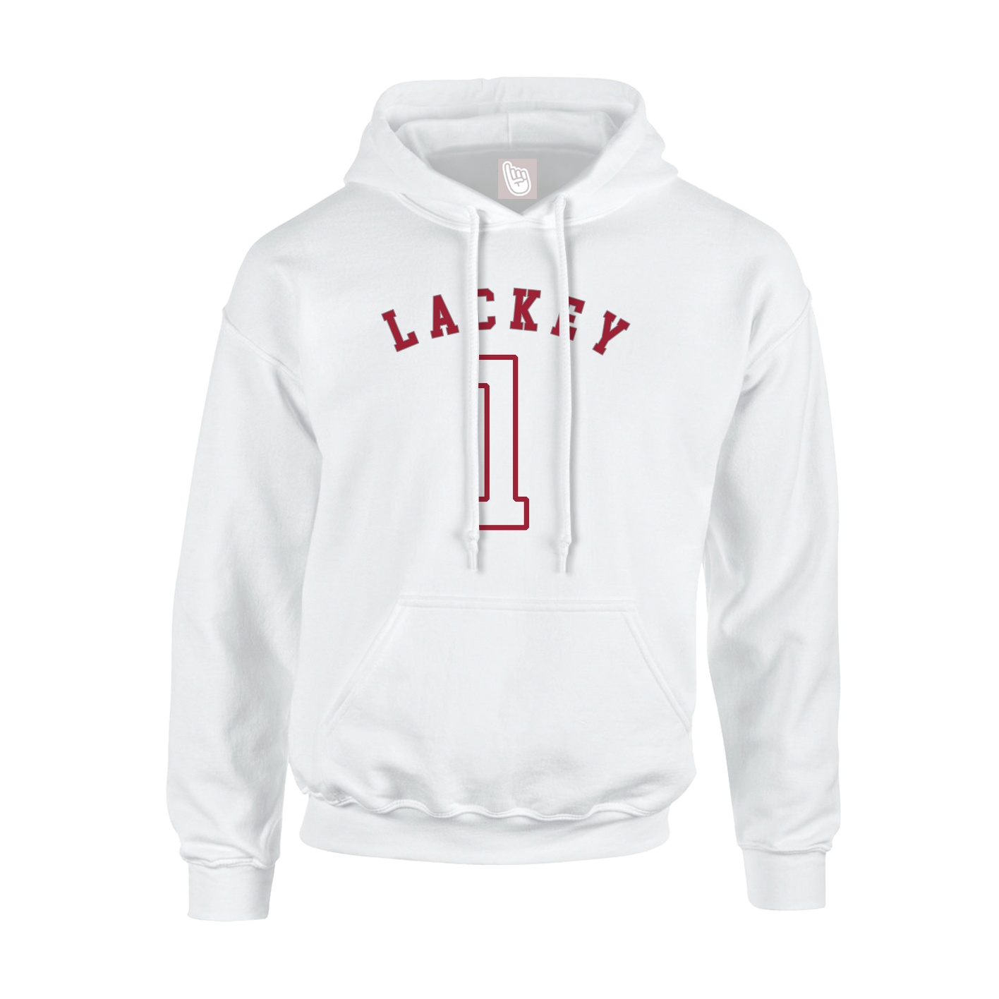 Youth Hoodie — Shirsey Arch in White