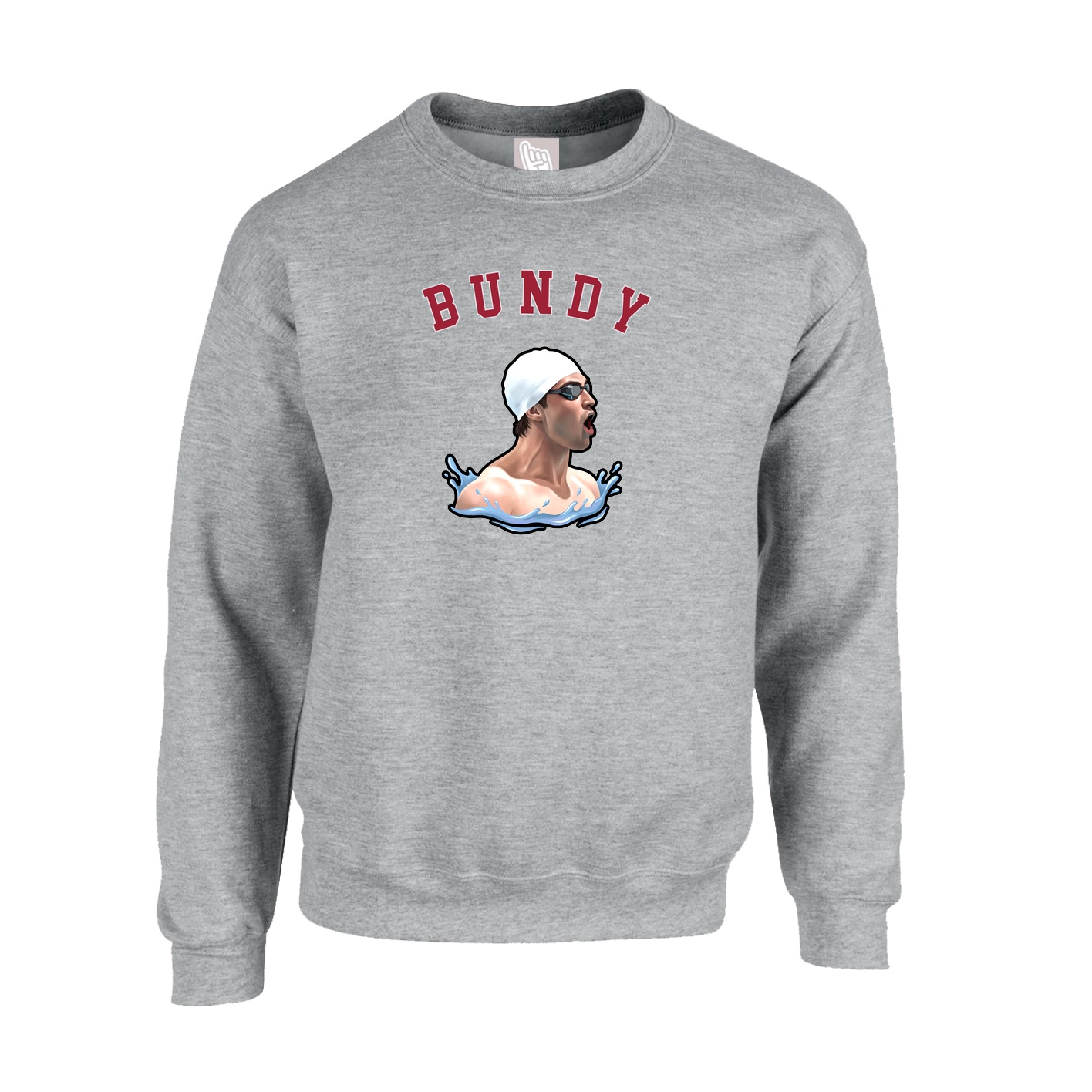 Fleece Crew — Shirsey Arch in Grey
