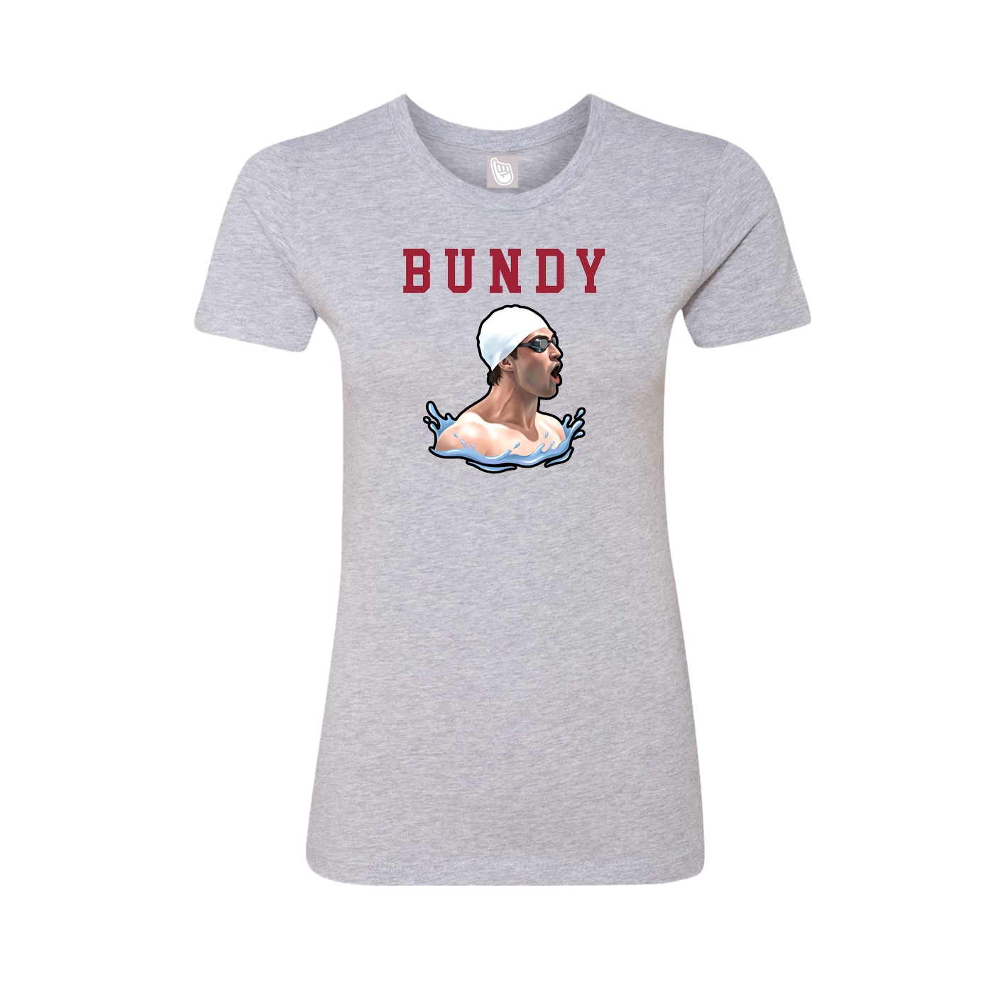 Fitted Women's Tee — Shirsey in Grey