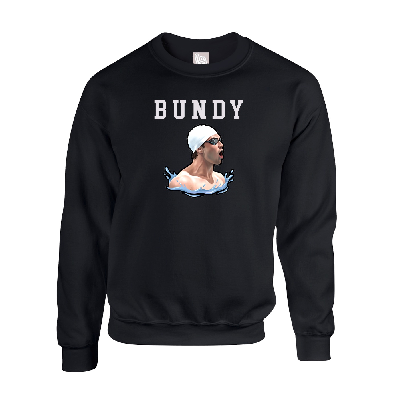 Fleece Crew — Shirsey in Black