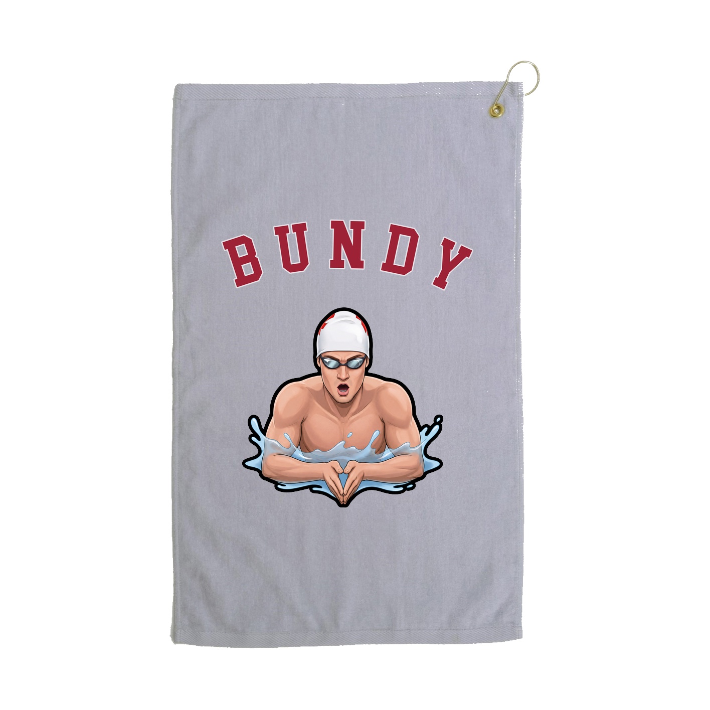 Golf Towel — Shirsey Arch in Grey