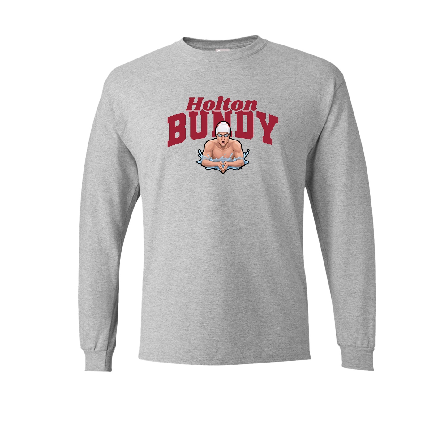 Long Sleeve Tee — Signature Arch in Grey