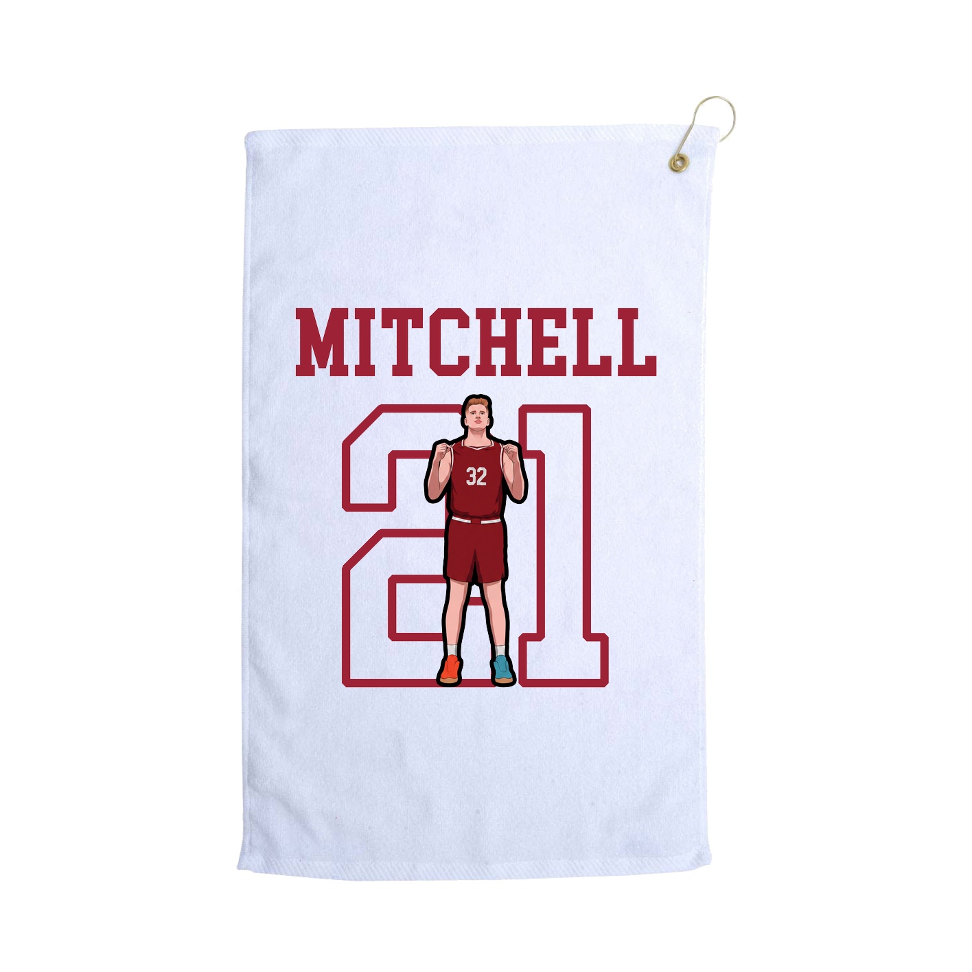 Golf Towel — Shirsey in White